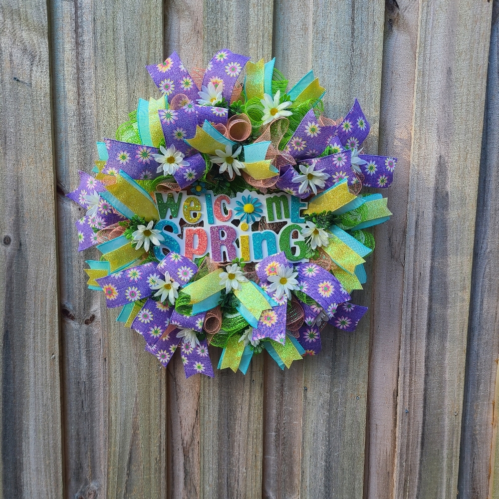 Spring wreath - Picture 2 of 6